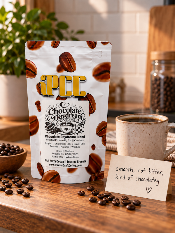Describing a coffee preference in plain language for a personalized gift