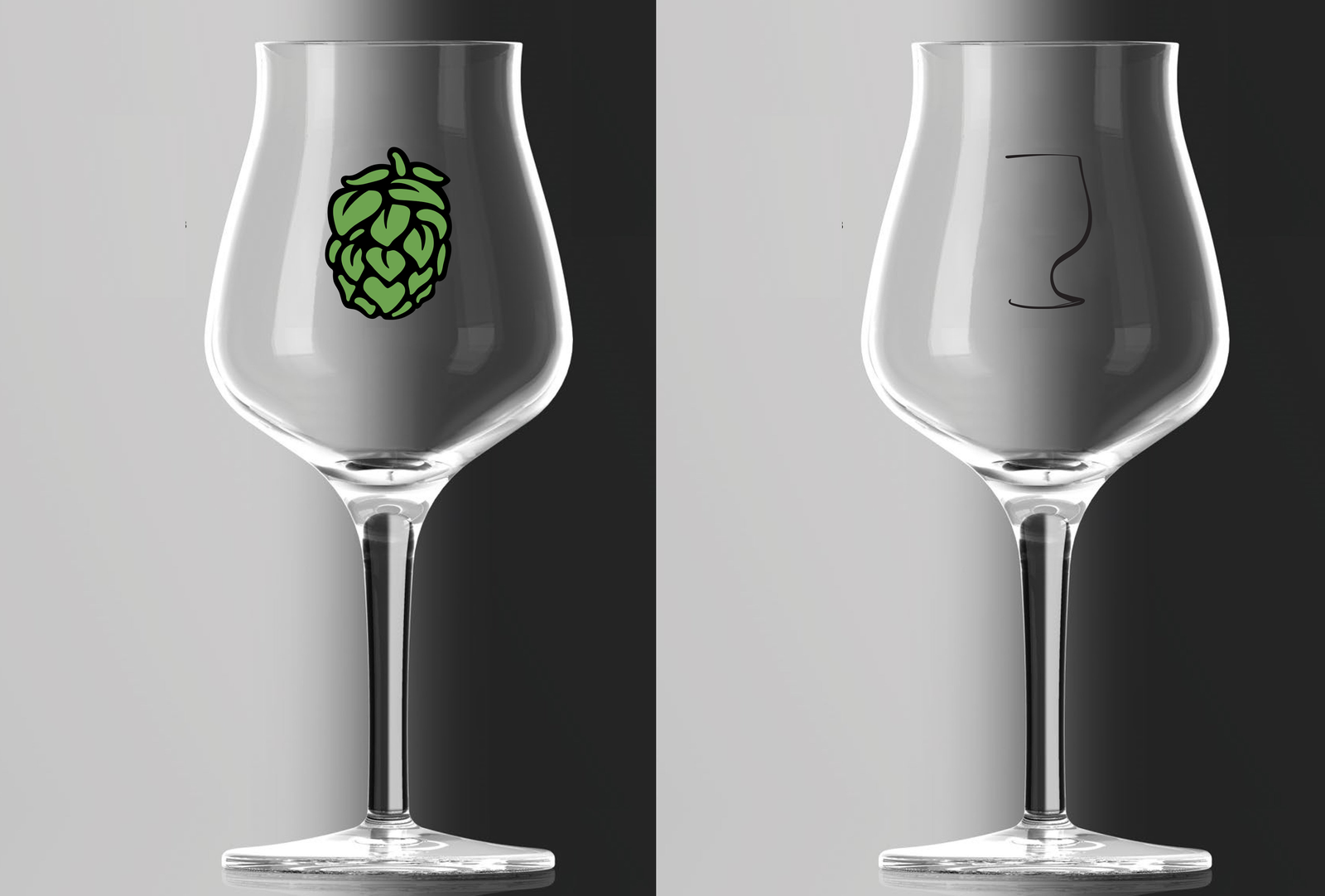 Big Hop Stemware | Best IPA Beer Glassware | 21oz