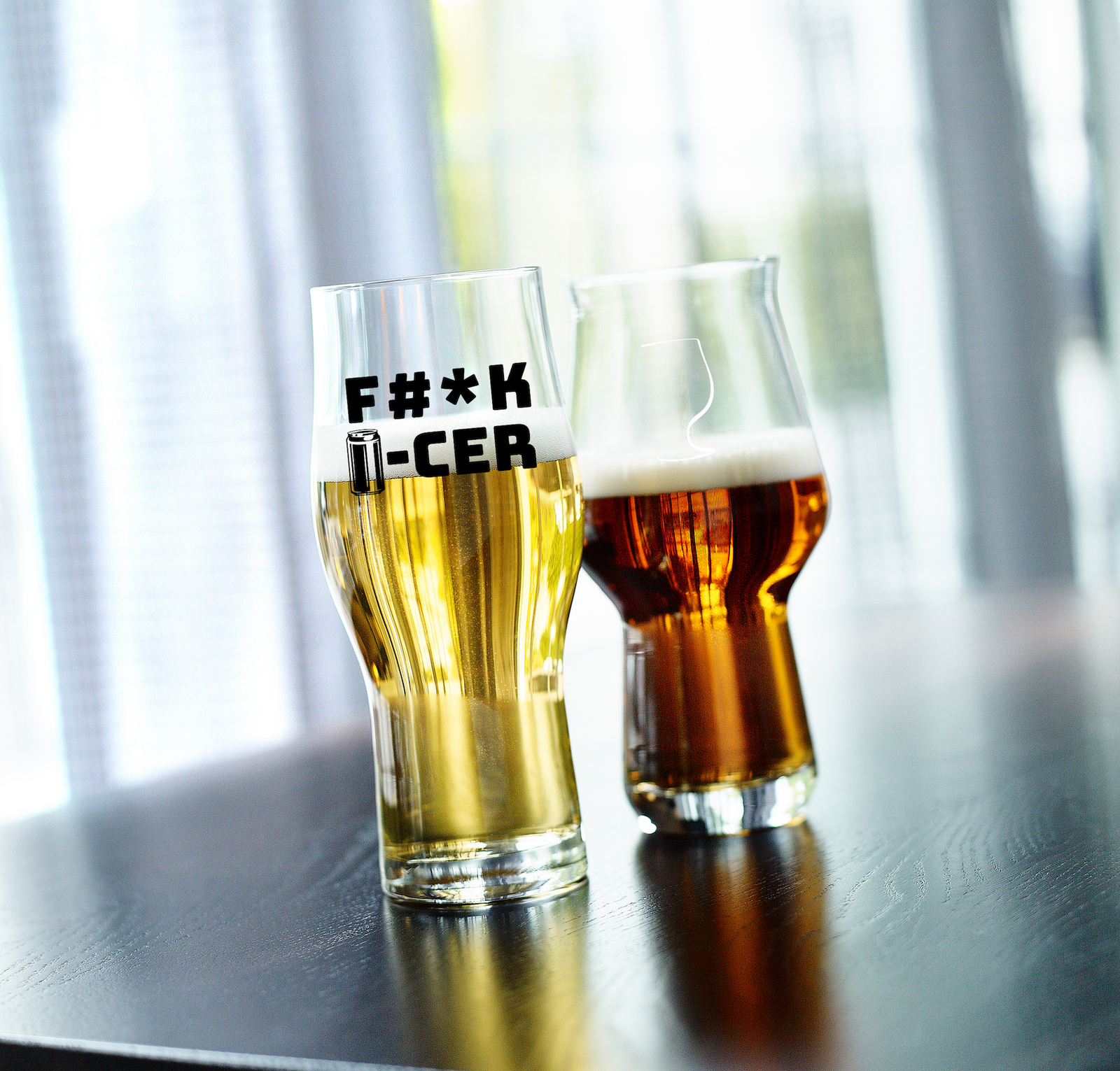 Best Fuck Cancer Glass and Best Craft Beer Glasses