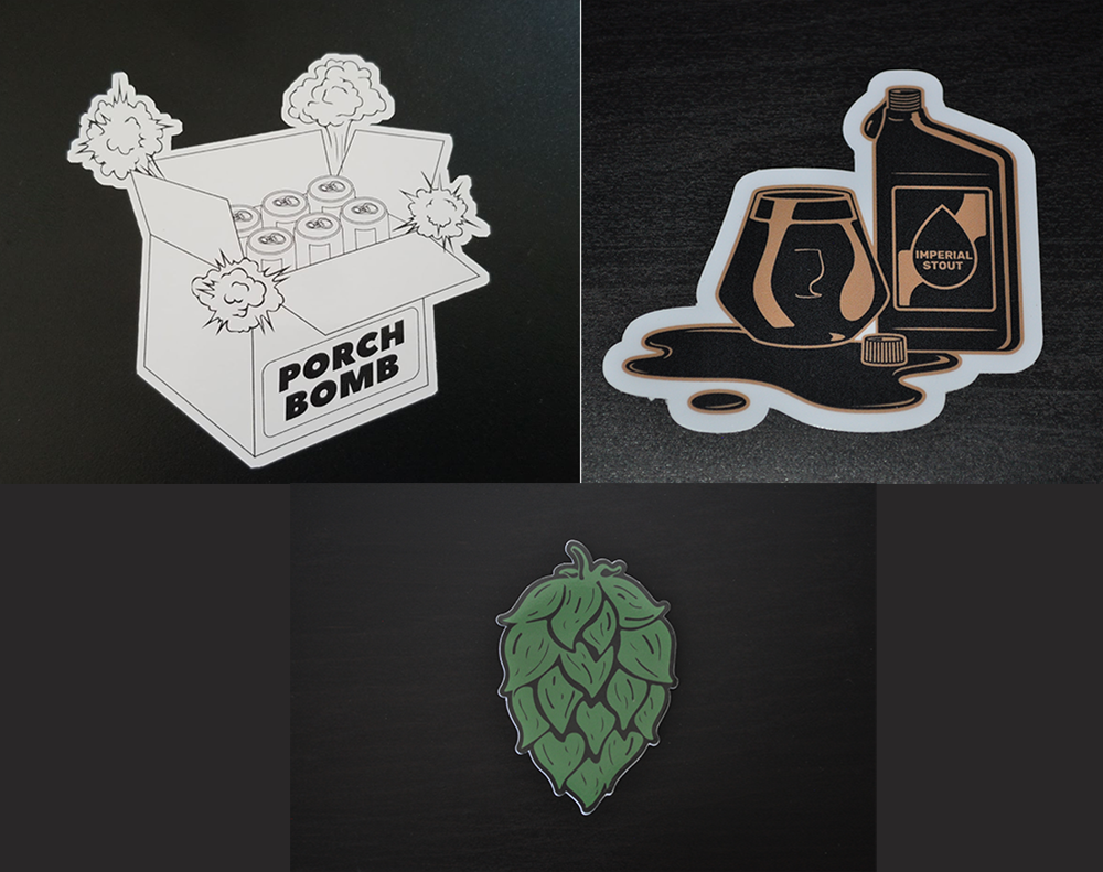 Craft Beer Stickers and Beer Sticker